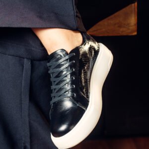 TENIS LUCCA DAMA NEGRO